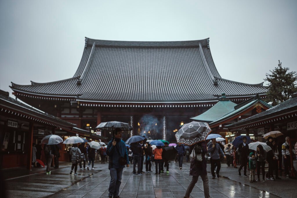 Senso-ji Temple main hall, Asakusa